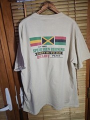 Vintage 90s 1999 Burning Spear 30th Anniversary Tour Tee T Shirt Reggae Band XL