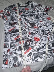 OH SNAP! By Drill Clothing Co Men’s M Pop Art Comic Strip Graphic T Shirt Bold