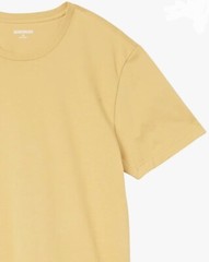 Large V-neck Goodthreads Men’s Short-Sleeve Cotton T-Shirt Gold