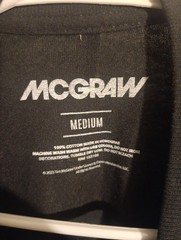 Tim McGraw Official Concert Shirt Size Medium Collectible