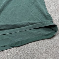 RSQ T Shirt Men’s Size S Green Boxy Cropped Tee Crew Neck Short Sleeve Casual