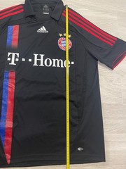 Bayern Munich 2007 2008 Cup Shirt Toni #9 Adidas Football Jersey Size L
