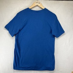 Classic Nike Men’s T-Shirt Cobalt Blue Crewneck SS Small Swoosh Logo Sz Small