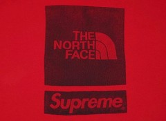 Supreme The North Face S/S Top Graphic Tee,SS24 Red,Size Large