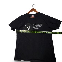 Supreme SS17 Mean Tee Black Large Marvelous Clothes Graphic Skateboard T-Shirt