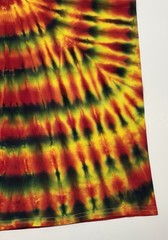 Gildan Tie Dye Adult Unisex T-Shirt Size Large Multicolor Hand Dyed Tee New