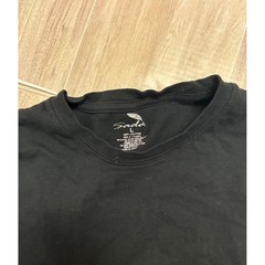 Sada Mens Short Sleeve T-Shirt Black 100% Cotton Crew Neck Size Large