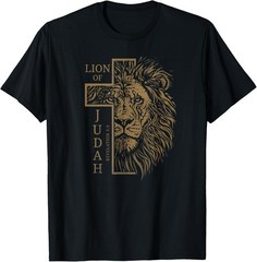 Lion of Judah Christian Man Scripture T-Shirt