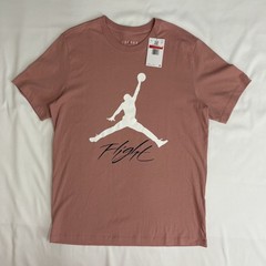 Nike Air Jordan Men’s Pink T-Shirt Jumpman Logo Sz Large NEW AO0664-685