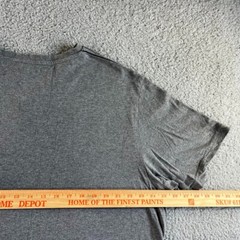 Sean John T Shirt Mens 2XL XXL Gray Pullover Graphic Tee Notorious Legendary *