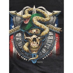 7.62 Design US Army Special Forces T-Shirt Black De Oppresso Liber Large 2009