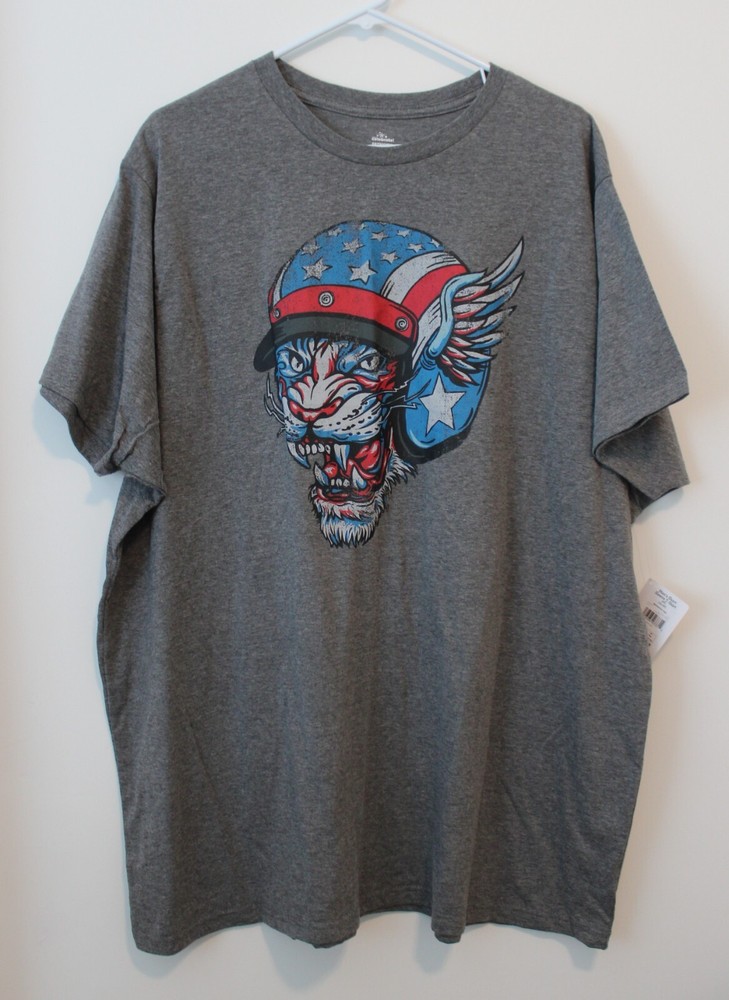 Way To Celebrate Men’s Patriotic Graphic T-Shirt Multicolor Multi-Size NWT