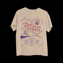 The Red Clay Strays Tour 2025 Fall Beige T Shirt Full Size S-5XL