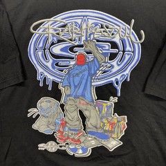 Grabitzsoul Grafitti T-Shirt Men XXXL Streetwear Art Black Short Sleeve 90s USA