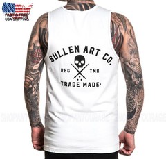 Sullen Art Collective Elemental Premium Fit SCM8230 New Tattoo Tank Top for Men