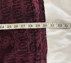 Vintage Affliction Buckle Shirt 2XL Burgundy Lava Wash Goth Y2K Grunge Mall USA