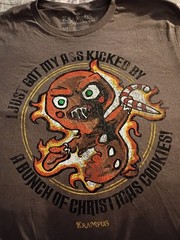 Fright Rags T-shirt Lot XL (Christmas Themed)