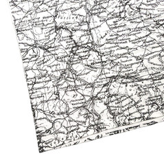 New Vintage Germany Map SCREEN STARS USA T Shirt XL All Over Print Puff Graphic