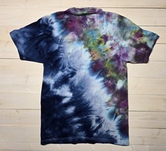Tie-Dye Multicolor Crew Neck Short Sleeve Cotton Jersey T-Shirt M Regular Fit