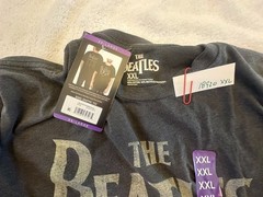 NWT The Beatles Rubber Soul men’s band graphic tee stretch XXL Official Mer