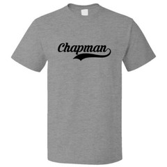 Funny Chapman Retro Old School T shirt Tee