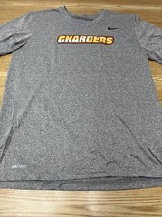 Camiseta Nike Los Angeles Chargers Manga Corta Franela Para Hombre Talla L