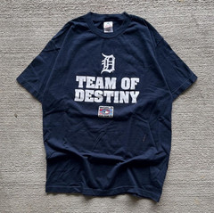 Alstyle Vintage Y2K Detroit Tigers “Team of Destiny” MLB Graphic T-Shirt Men’s L