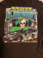 Scott Bloomquist Dirt Track Racing Long Sleeve Shirt No Weak Links L No Tag