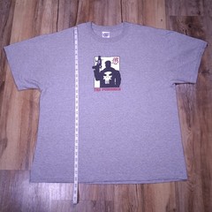 Vintage 90s The Punisher Marvel Comics T Shirt Mens Size XL Gray Skull 1999