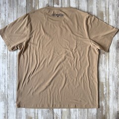 Lost Calf Men’s Short Sleeve T-Shirt Tan/Beige Size Extra Large Cowboy Ranch