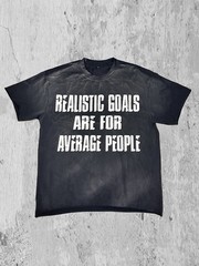 Realistic Goals Tee – Laisse Moi Faire