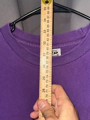 Pro Club Super Heavy 3XL Tall Purple Cotton Tee