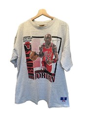 Vintage 90s Michael Jordan Bulls Shirt Lot Nutmeg Salem Starter Changes XL