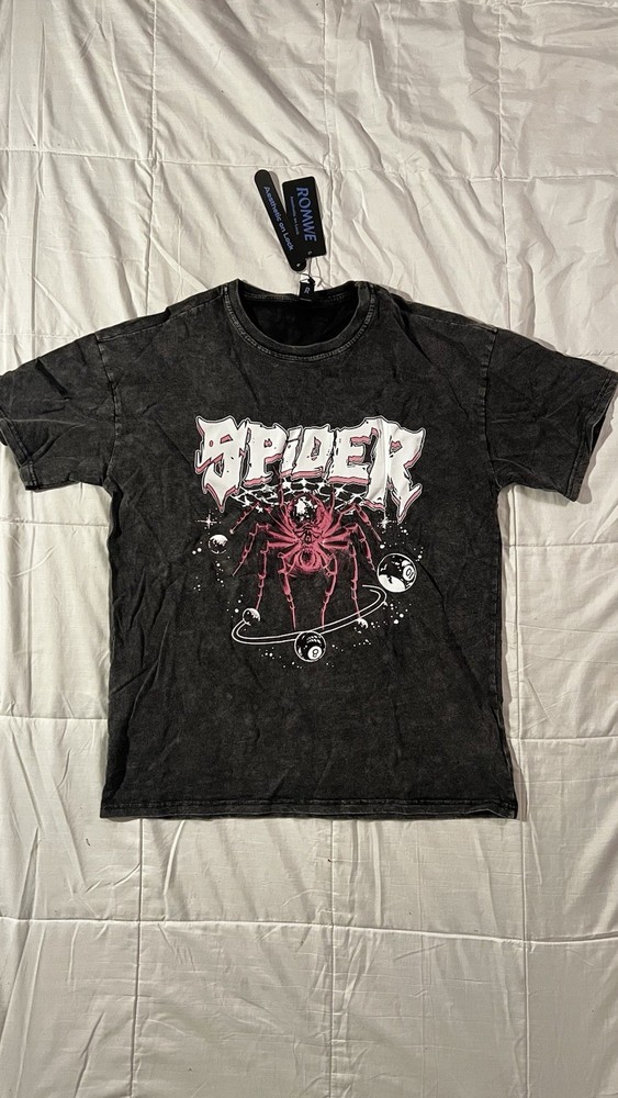ROMWE Cotton Graphic T-shirt Size M
