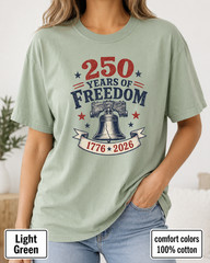 America 250th Anniversary Liberty Bell Comfort Colors Shirt