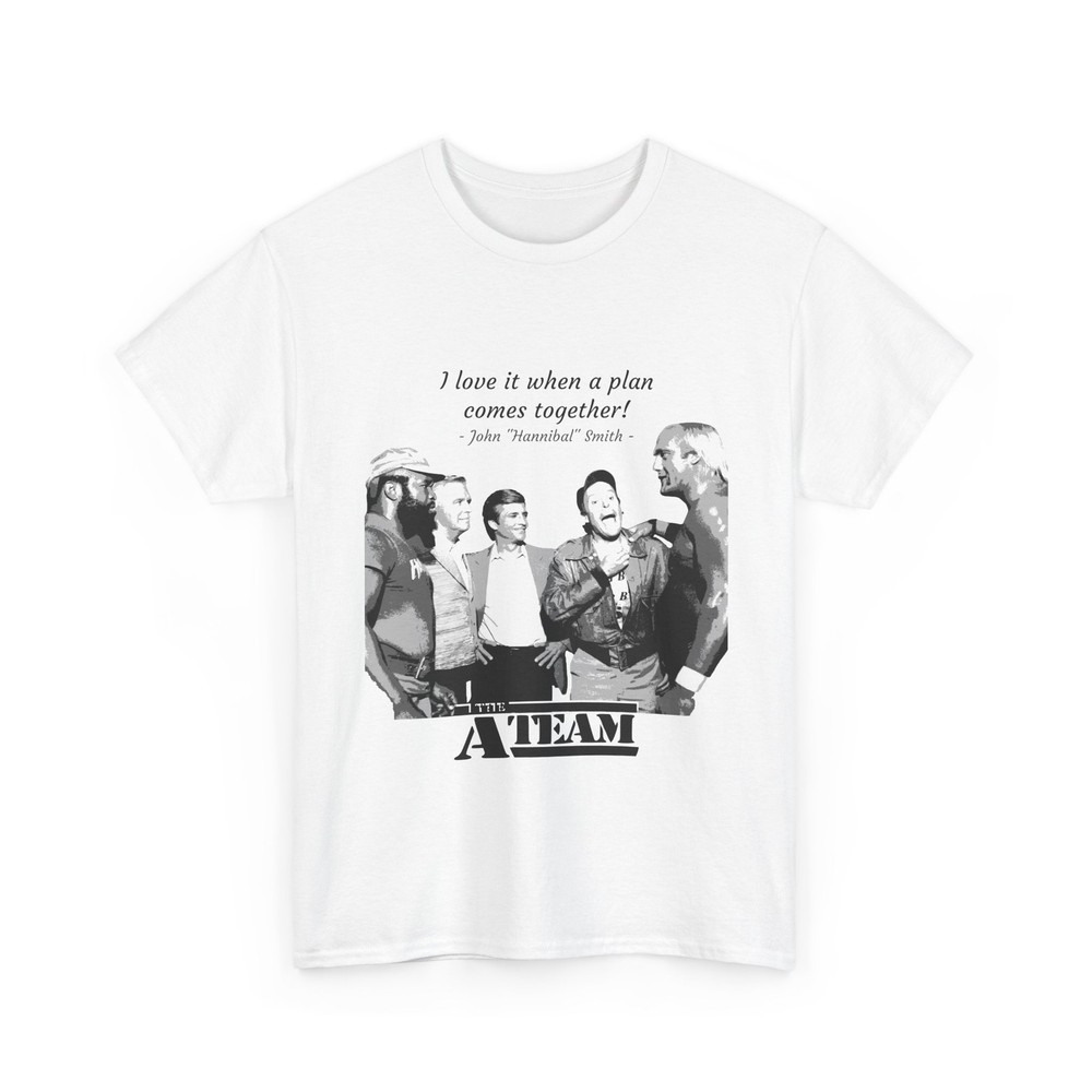 The A-Team with Hulk Hogan Movie Fan Graphic T-Shirt