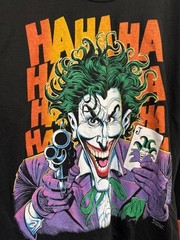 Vintage Single Stitch T Shirt Lot 1989 Joker Haha Batman Size M Nice Condition