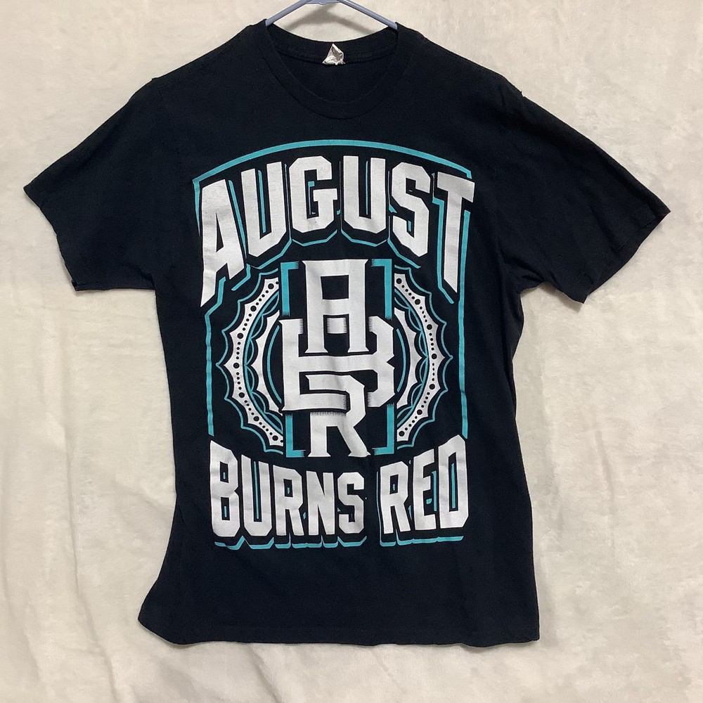ABR August Burns Red Metal Band T-shirt Bay Island Sportswear Black Adult Size L