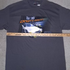Vintage ODM Initial D Drift Master Toyota AE86 Trueno T-shirt Adult Medium Gray