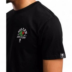 Men’s Sullen Art Collective Pushers Jet Black Rose Premium Tee T-Shirt M-XXXL