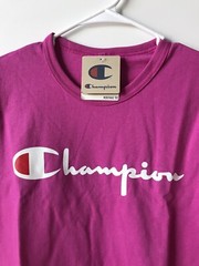Champion Men’s Heritage Short Sleeve Tee Peony Pink Parade Size Medium NWT