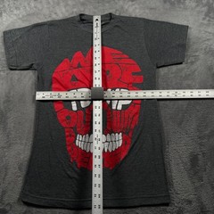 Tultex T-Shirt Mens Small Gray Skull The Devil Wears Prada We Are Outnumbered