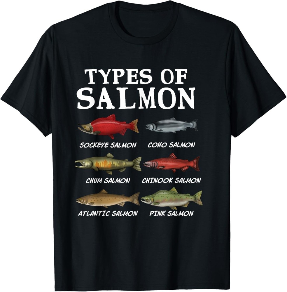 Types Of Salmon Gift Unisex T-Shirt