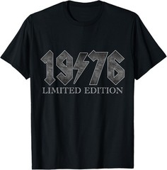 Vintage 1976 Classic 50 Years Old Bday 50th Birthday Rock unisex T-Shirt