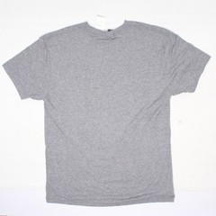 NBC Sports T Shirt Mens XL Heather Gray Grey Black Stripe Polyester Cotton Rayon