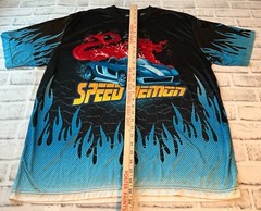 Vintage Y2K 90s No Boundaries Speed Demon Car Vehicle Thin XL