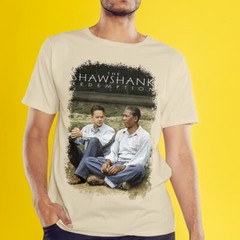 The Shawshank Redemption (1994) Movie Poster Inspired T-Shirt Retro 90s Tee