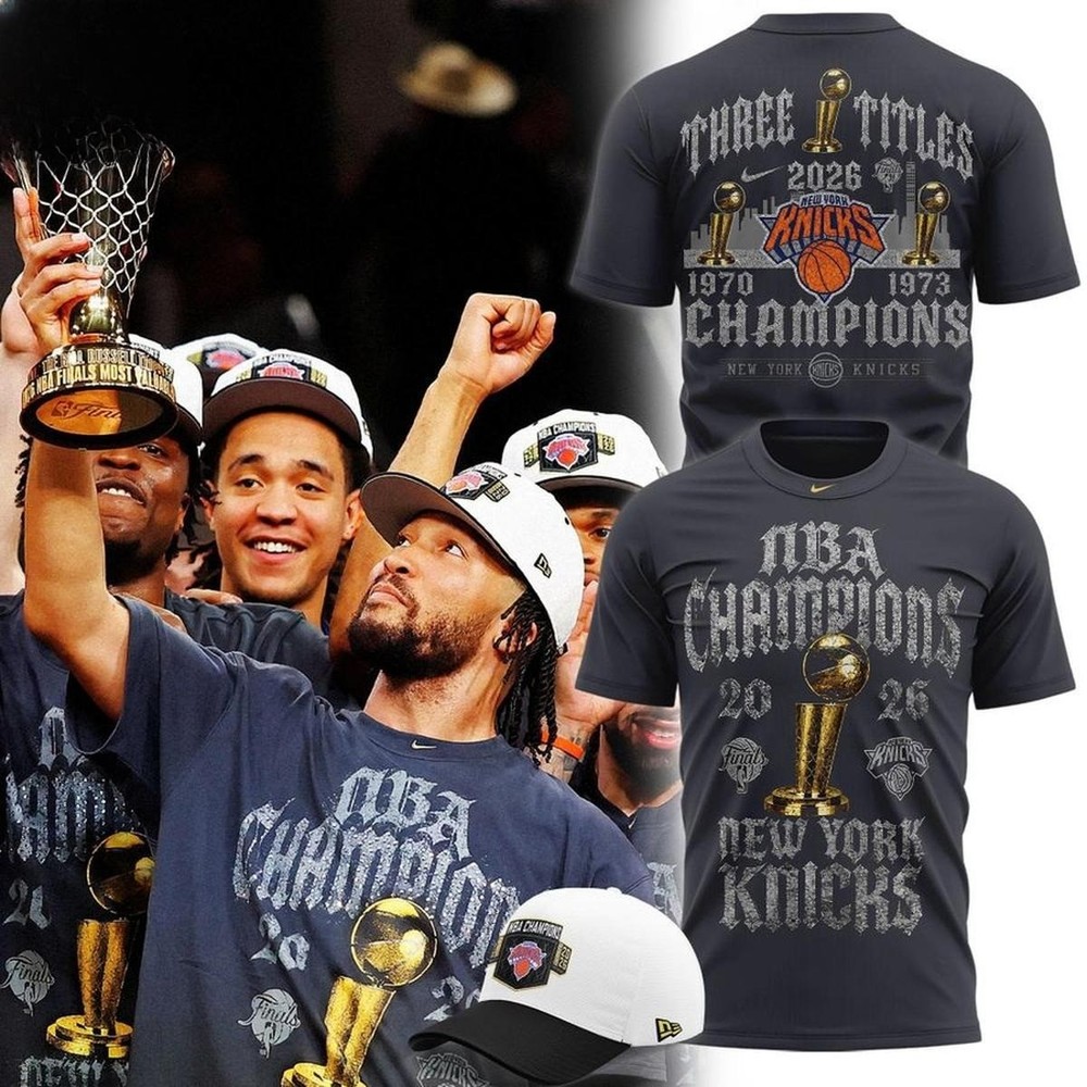 Knicks 2026 Finals Champions Locker Room T-shirt