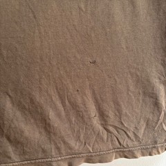 WWE Limited Edition T Shirt Mens L Made in USA Grunge Distressed Fists Brown