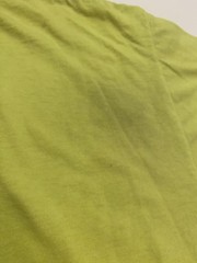 Gildan Blank Neon Yellow T-Shirt Mens 4XL Short Sleeve Crew Neck Cotton Blend
